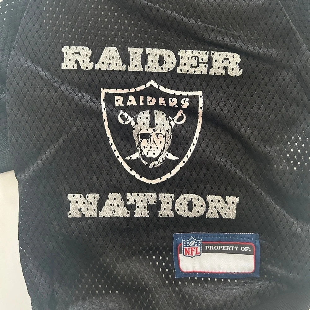 NFL Oakland Raiders Dog Jersey, Official Team Pet Wear, Size: Small- NWT